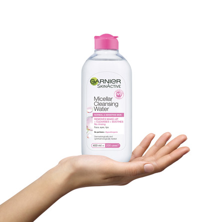 Garnier Skin Active Micellar Cleansing Water, Normal & Sensitive Skin 400 ml