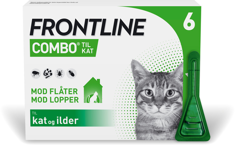 Køb Frontline Combo Vet. Kat 6 x 0,5 -