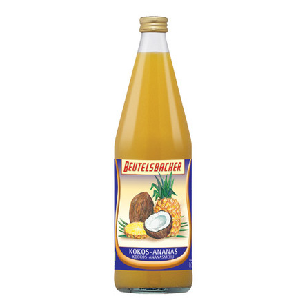 Kokos Ananas saft Ø Beutelsbacher 750 ml