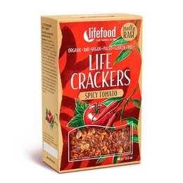 NatureSource Life Crackers m. Spicy Tomato Raw Ø 90 g