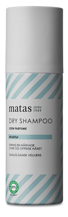 Matas Striber Dry Shampoo Rejsestørrelse Uden Parfume 50 ml