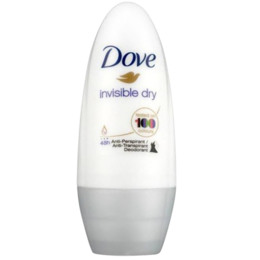 Dove Deo roll-on Invisible Dry 100 Colours 50 ml