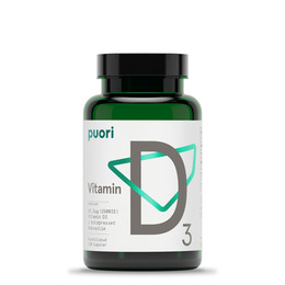 Puori Vitamin D3 Kokos 62,5 mcg 120 kaps.