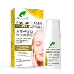 Dr. Organic Pro Collagen Milk Protein Probiotic Blend Anti-Aging Moisturiser 50 ml