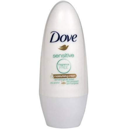 Dove Sensitive Roll-On Deodorant 50 ml