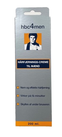 Hanne Bang Hårfjerningscreme til Mænd 200 ml