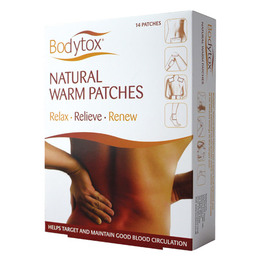 Bodytox Natural Warm Patches 14 stk