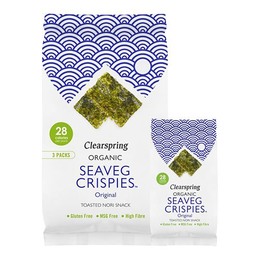 Clearspring Seaveg Crispies Tang Chips Multipack Ø 5 g