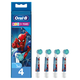 Oral-B Spiderman Børstehoveder 4 stk