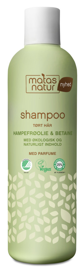 Heerlijk Licht vacature Køb MBS Natur Hampefrøolie Shampoo tørt hår 400 ml (P) - Matas