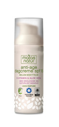Matas Natur Aloe Vera & E-vitamin Anti-Age Dagcreme SPF 15 50 ml