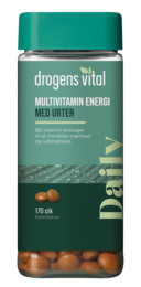 Drogens Vital Multivitamin Energi med Urter 170 stk