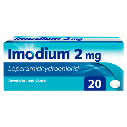 Imodium 2 mg 20 tabletter