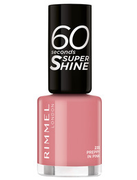 Rimmel 60 Seconds Super Shine Neglelak 235 Preppy in Pink