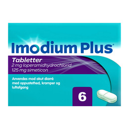 Imodium Plus 2 mg 6 tabletter