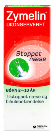 Zymelin Næsespray 0,5 mg/ml 10 ml, børn 2-10 år