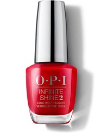 OPI Infinite Shine Neglelak Big Apple Red