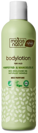 Matas Natur Hampefrø- & Mandelolie Bodylotion 400 ml