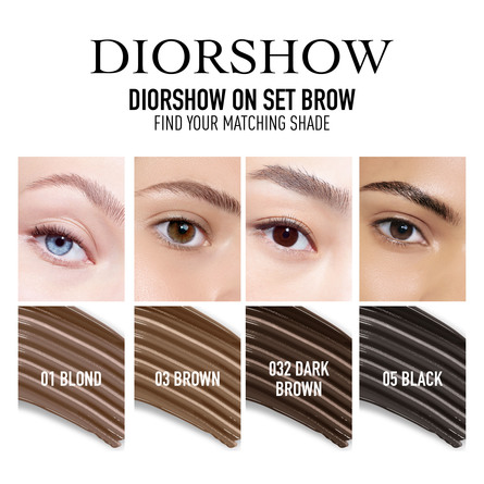 DIOR Diorshow On Set Brow 032 Dark Brown