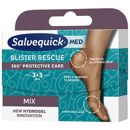 Salvequick Blister Rescue Mix 6 stk