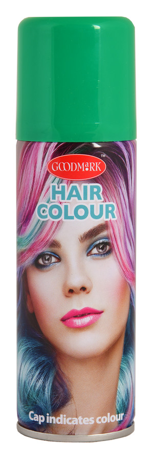 Kulørt Hårspray hair colour 125 ml. Grøn - Matas