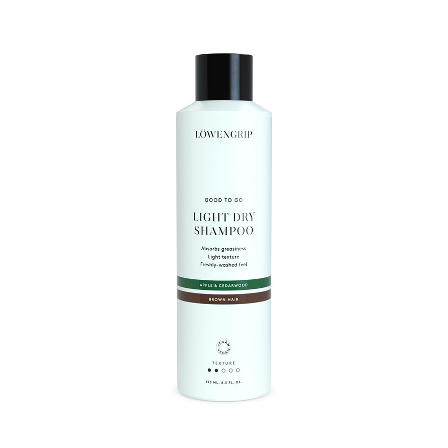 Löwengrip Good To Go Light Apple & Cedarwood Dry Shampoo For Brown Hair 250 ml 250 ml