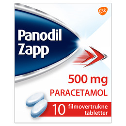 Panodil Zapp 500 mg 10 tabl.