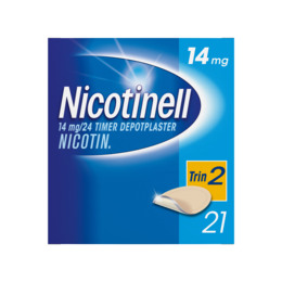 Nicotinell Plaster 14 mg 21 stk.
