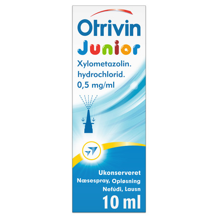 Otrivin Junior ukonserveret næsespray 0,5 mg 10 ml