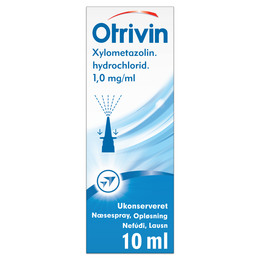 Otrivin Ukonserveret Næsespray 1 mg/ml 10 ml