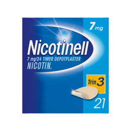 Nicotinell Plaster 7 mg 21 stk.