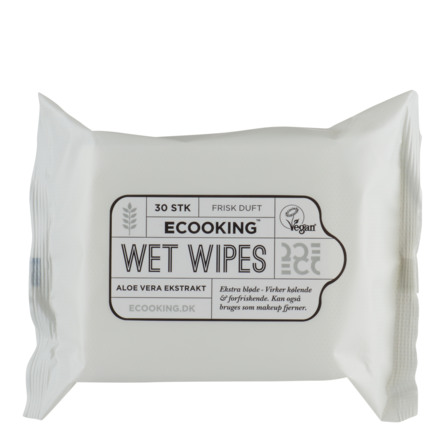 Ecooking Wet Wipes 30 stk.