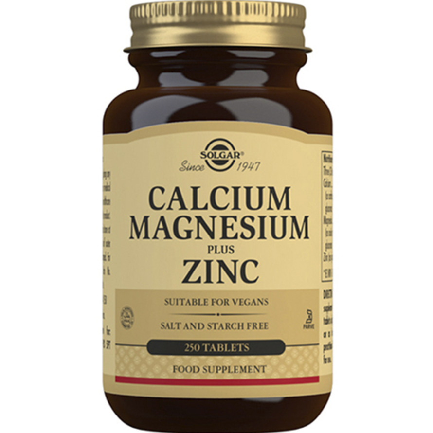 K B Calcium Magnesium Zink Tabl Fra Solgar Matas