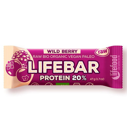 Lifefood LifeBar WildBerry Proteinbar Ø 47 g