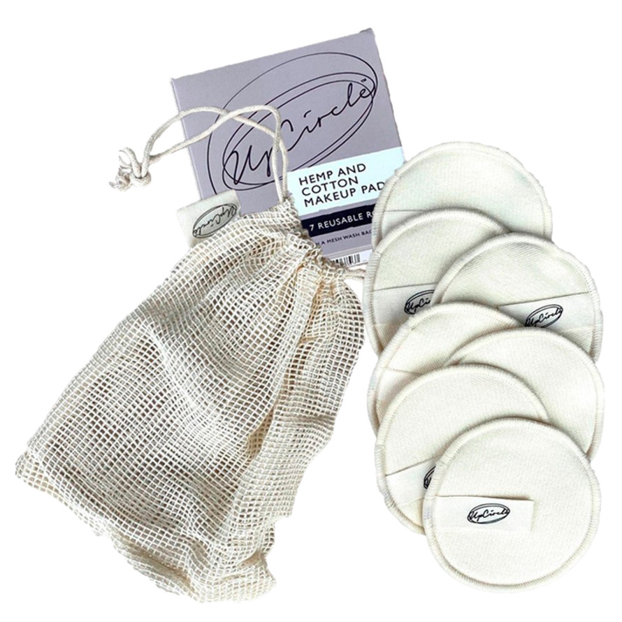 Køb Hemp And Cotton Makeup Pads 7 stk. fra UpCircle Matas