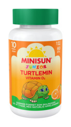 Biosym Minisun Turtlemin Junior 60 Gummies