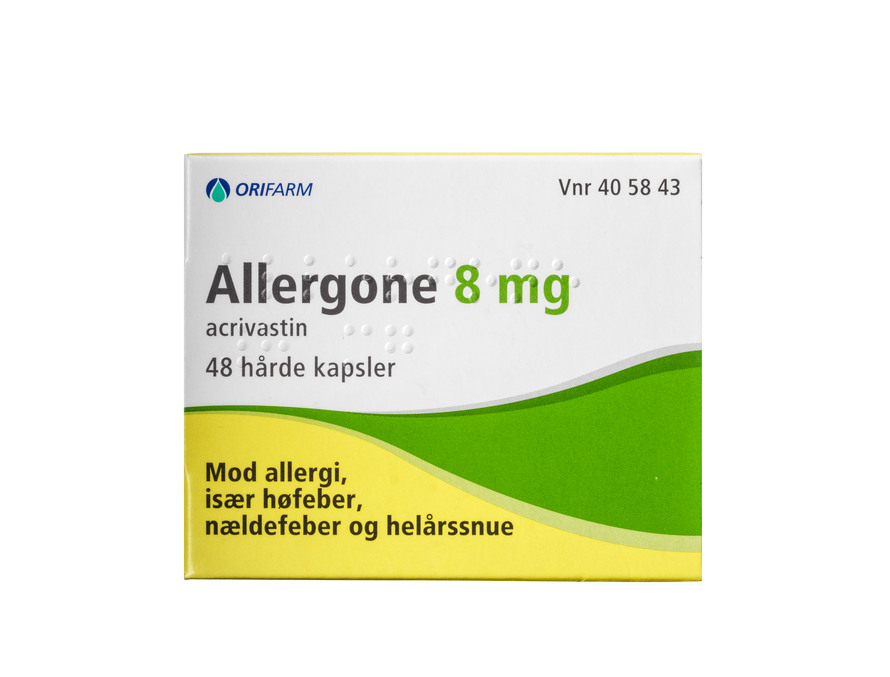 medicin - piller & mod allergi