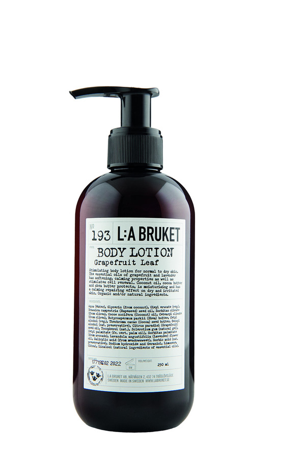 L:A BRUKET 193 Body Lotion Grapefruit Leaf 240 ml 240 ml