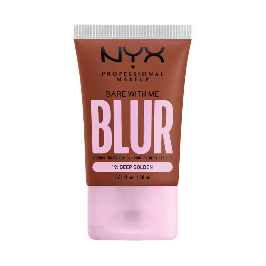 NYX PROFESSIONAL MAKEUP Bare With Me Blur Tint Foundation 19 Deep Golden 19 Deep Golden