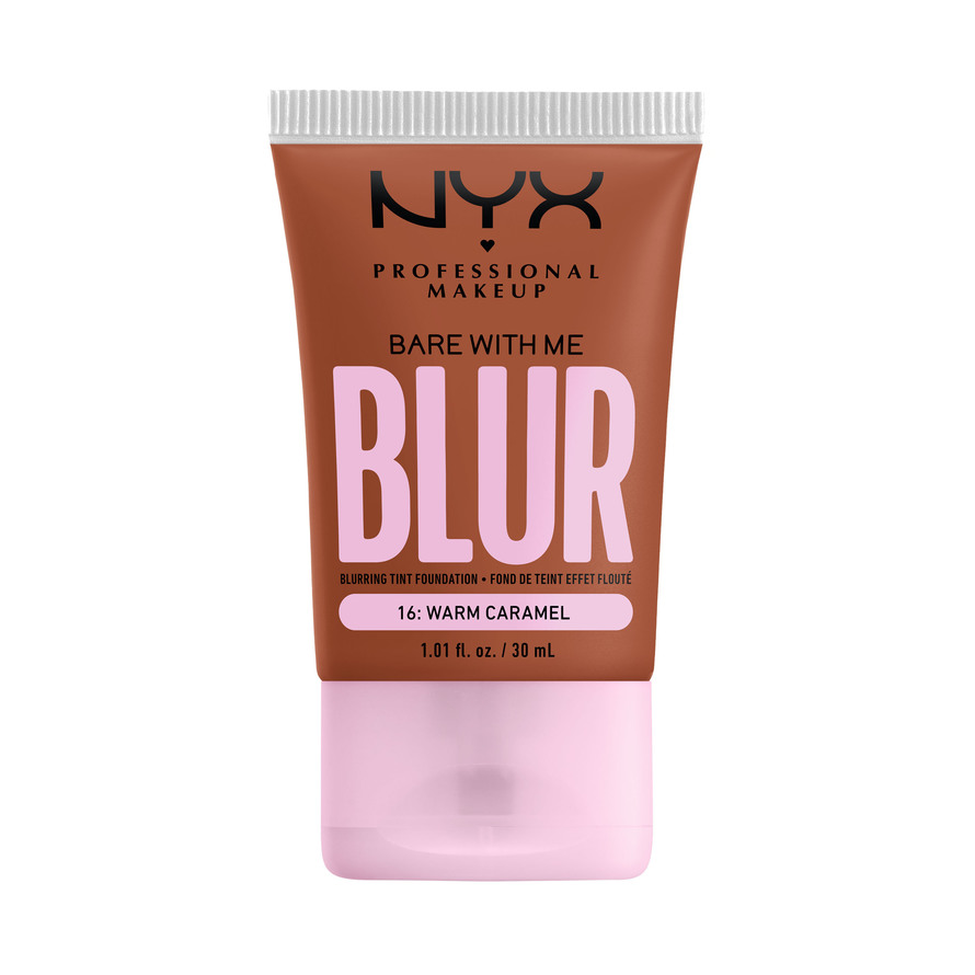 NYX PROFESSIONAL MAKEUP NYX PROFESSIONAL MAKEUP Bare With Me Blur Tint Foundation 16 Warm Caramel 16 Warm Caramel