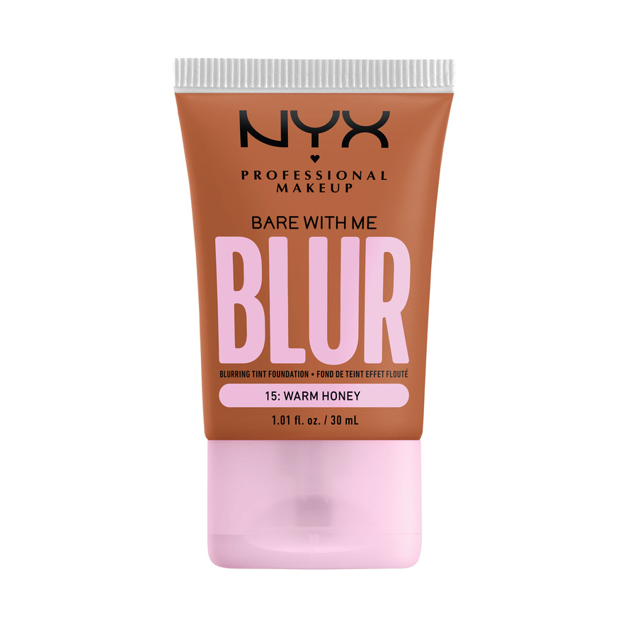 NYX PROFESSIONAL MAKEUP Bare With Me Blur Tint Foundation 15 Warm Honey 15 Warm Honey