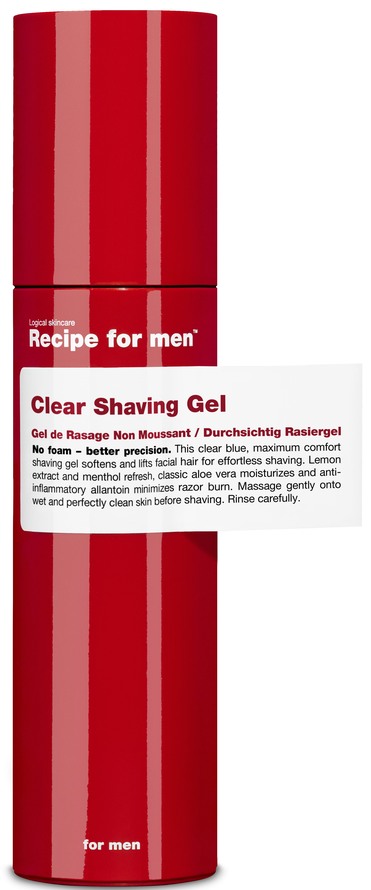 Recipe For Men Clear Shaving Gel 100 ml 100 ml