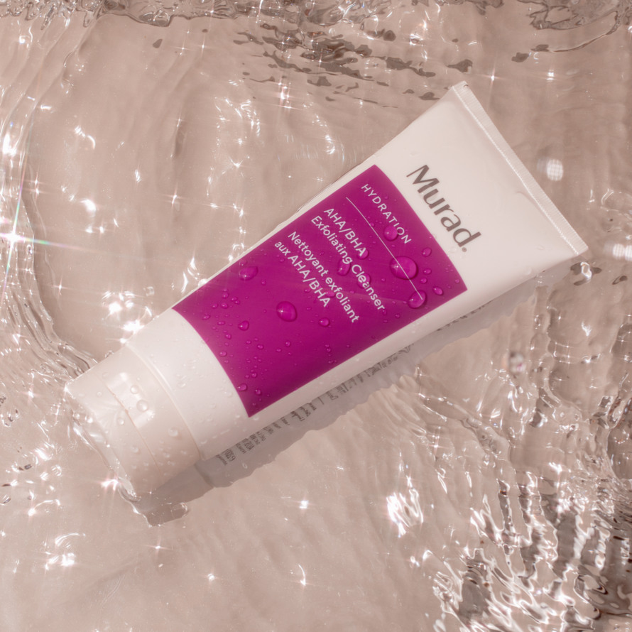 Murad AHA/BHA Peeling-Reiniger - Dreifach-Wirkung Für Glattere, Mit Feuchtigkeit Versorgte Haut