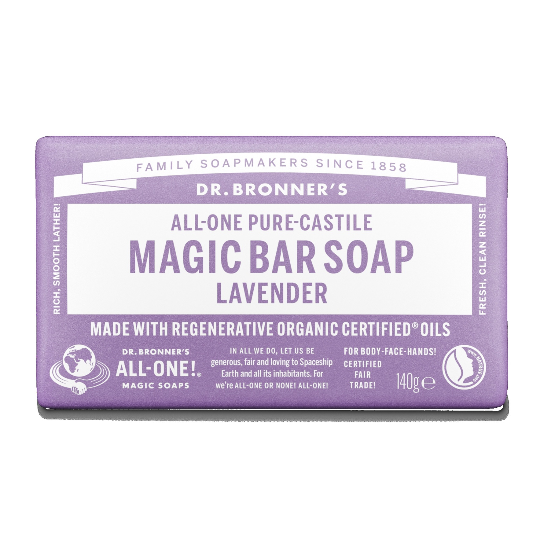 Dr. Bronner's Bar Soap Lavender