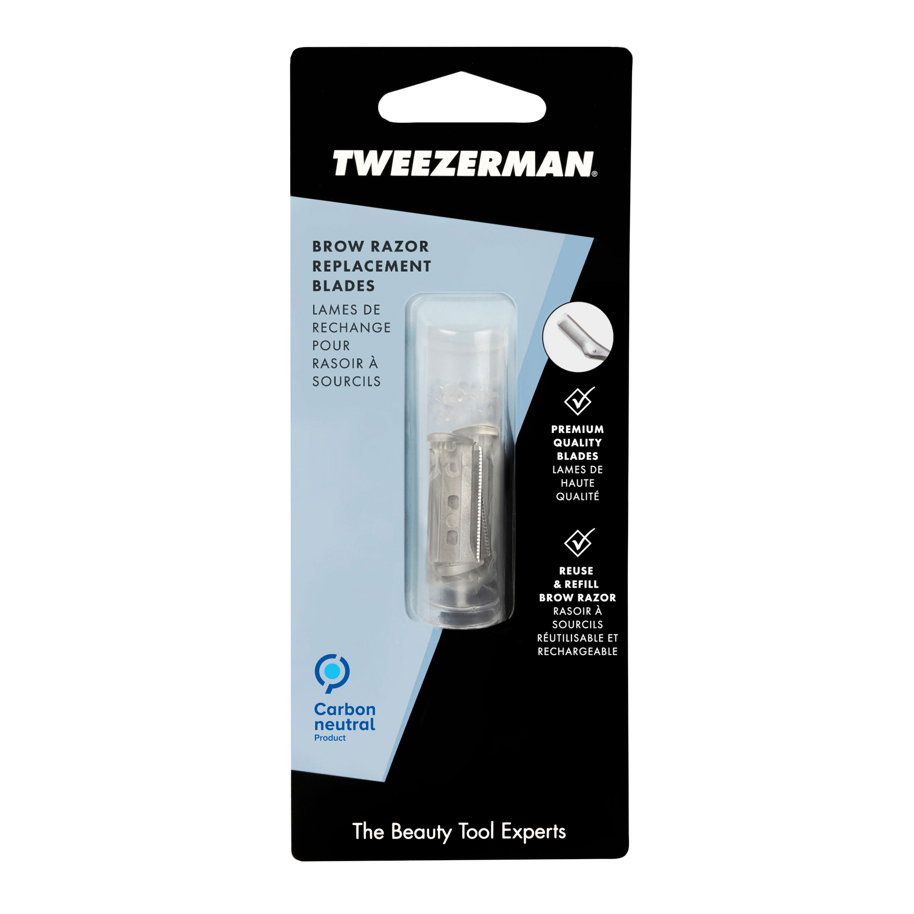Tweezerman Brow Razor Refill