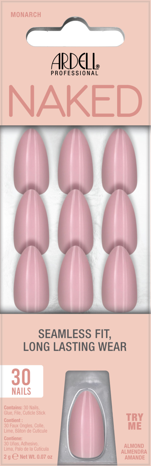 Ardell Ardell Naked Collection Artificial Nail Monarch Monarch
