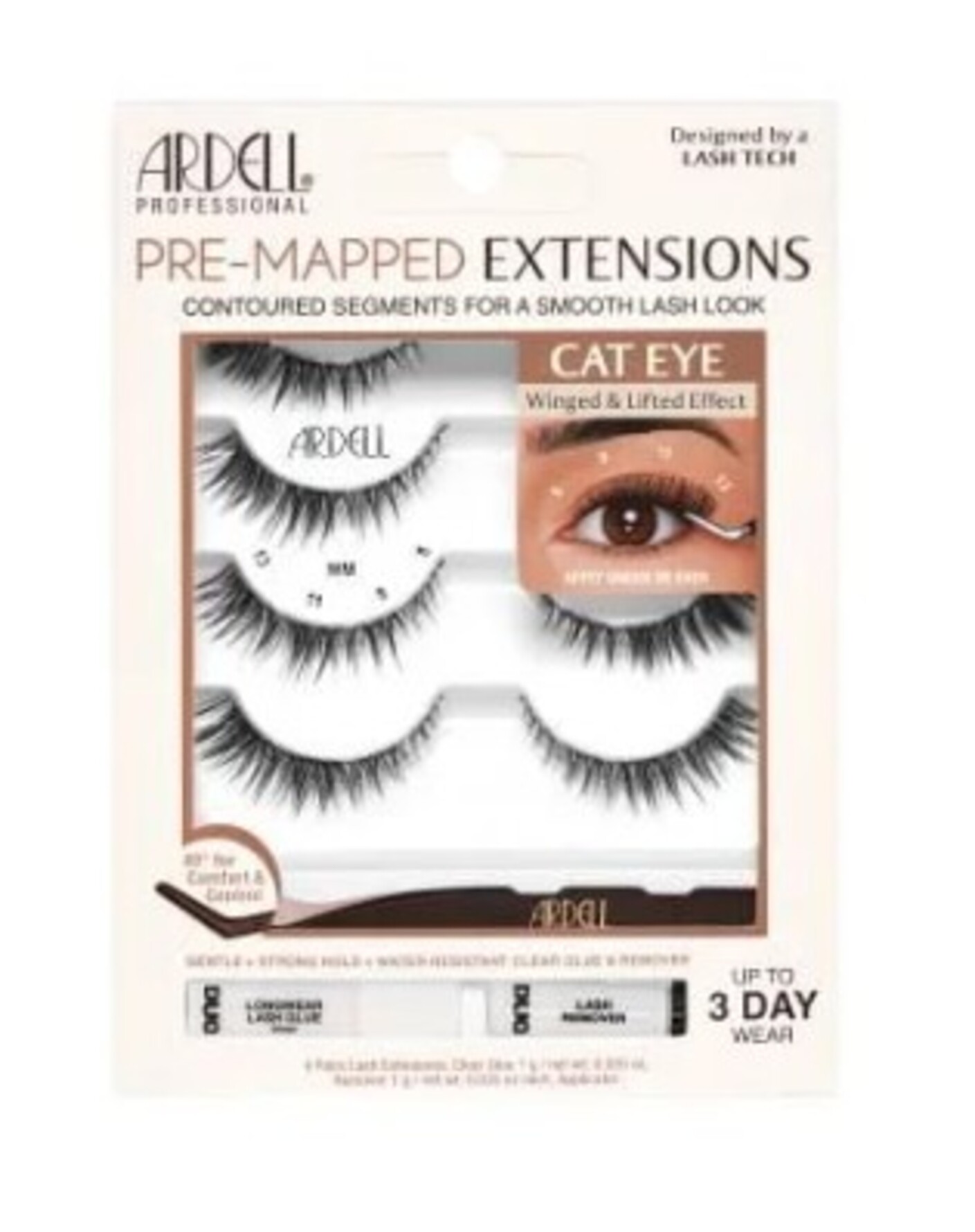 Ardell Pre-Mapped Extensions Cat Eye Cat Eye