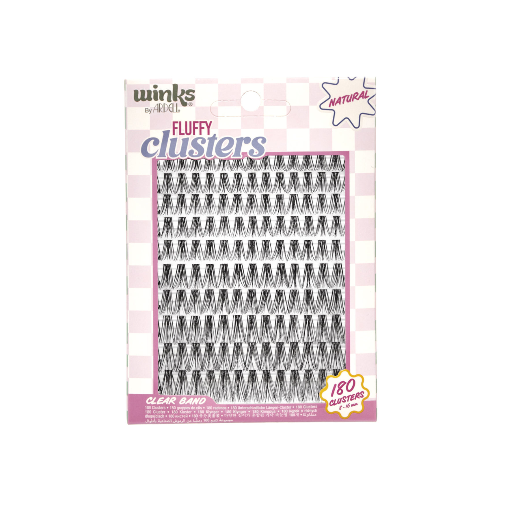 Ardell Winks Fluffy Clusters False Lashes Natural Natural