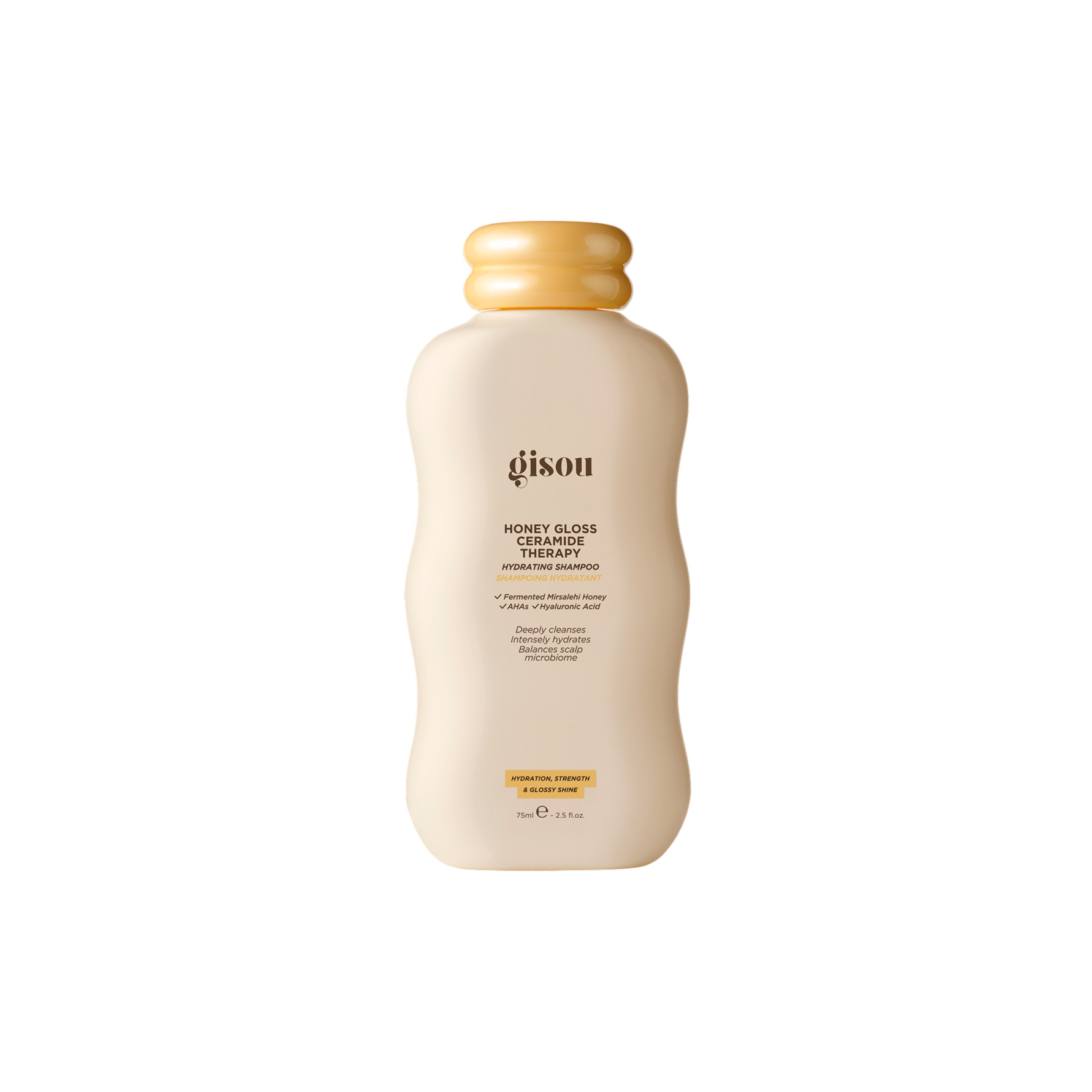 Gisou Honey Gloss Ceramide Therapy Hydrating Shampoo 75 ml
