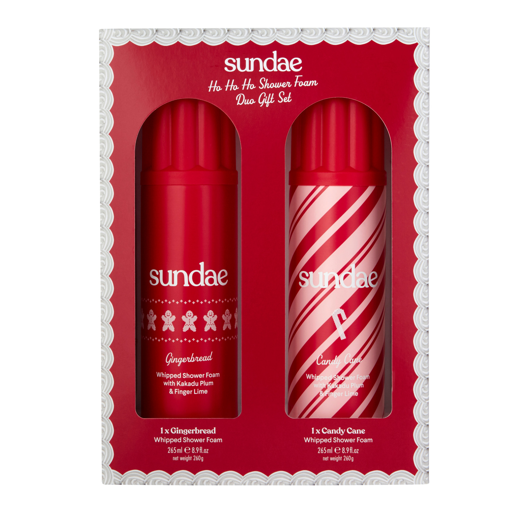 Sundae Body Gingerbread & Candy Cane Gift Set